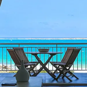 Apartment Front Line Unit 520 Ft2 - 48 M2, On Second Floor, Stunning Ocean View, Cul de Sac